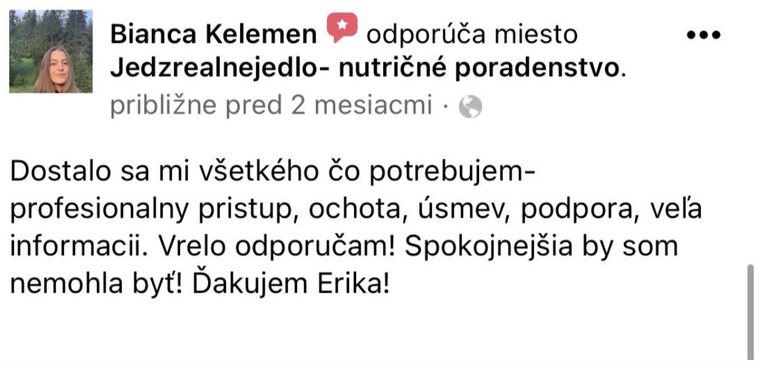 Recenzia klienta