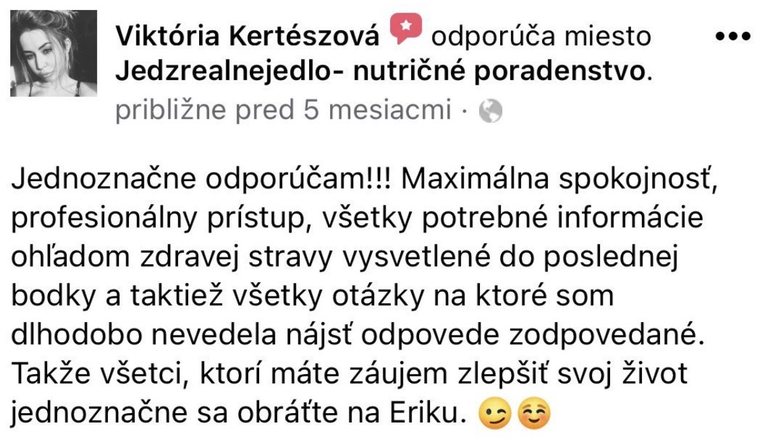 Recenzia klienta