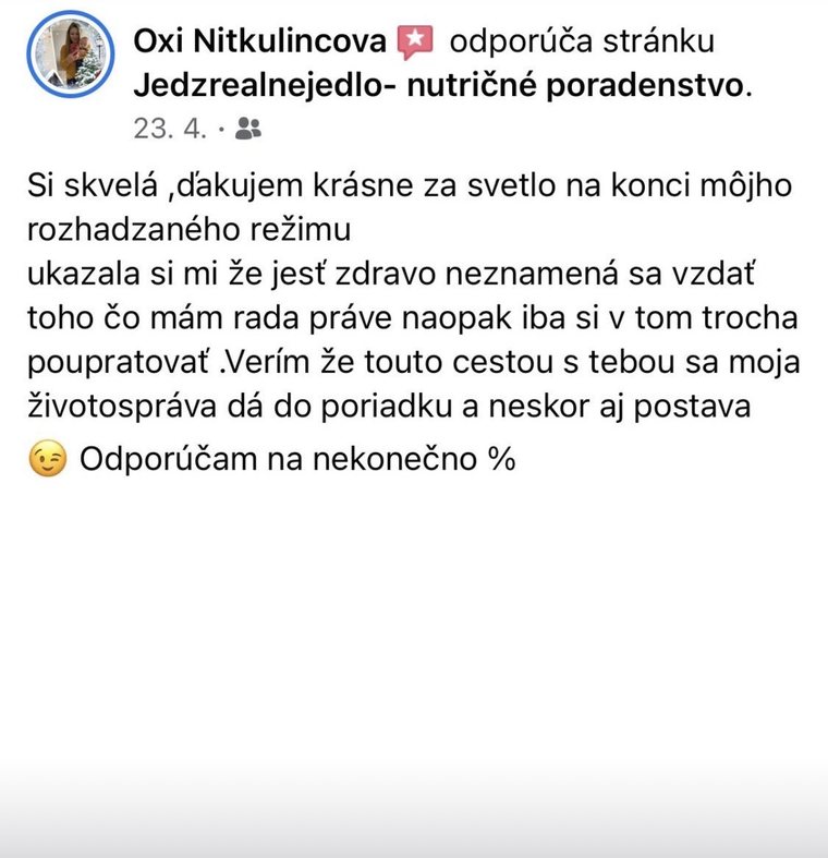 Recenzia klienta