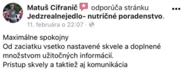 Recenzia klienta