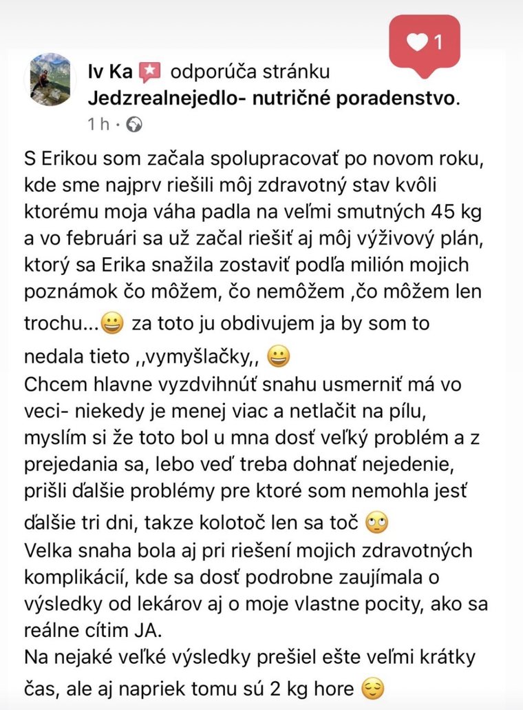 Recenzia klienta