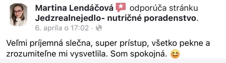 Recenzia klienta
