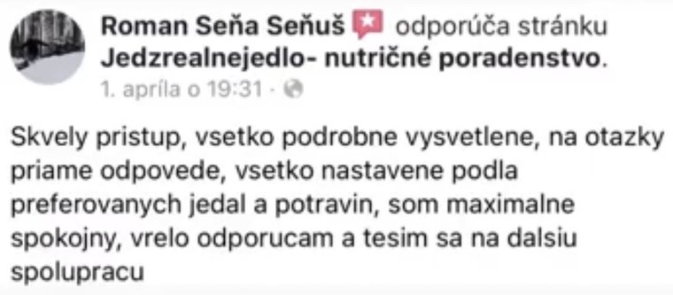 Recenzia klienta