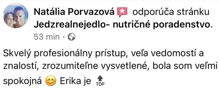 Recenzia klienta