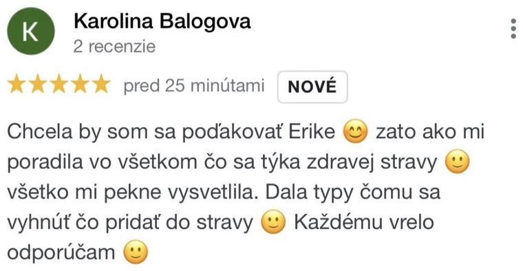 Recenzia klienta