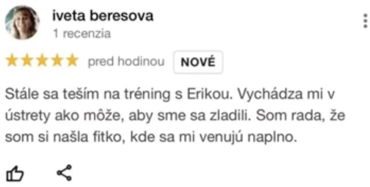 Recenzia klienta