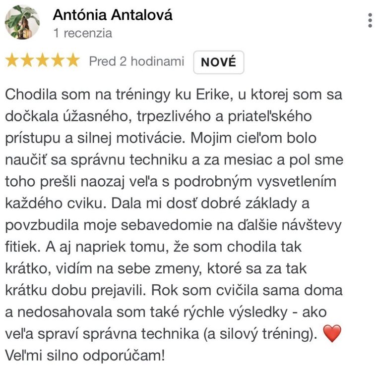 Recenzia klienta
