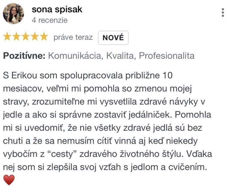 Recenzia klienta