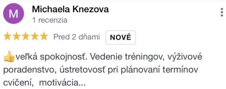 Recenzia klienta