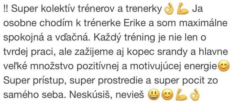 Recenzia klienta