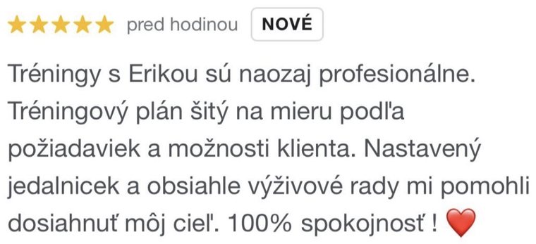 Recenzia klienta