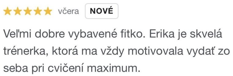 Recenzia klienta