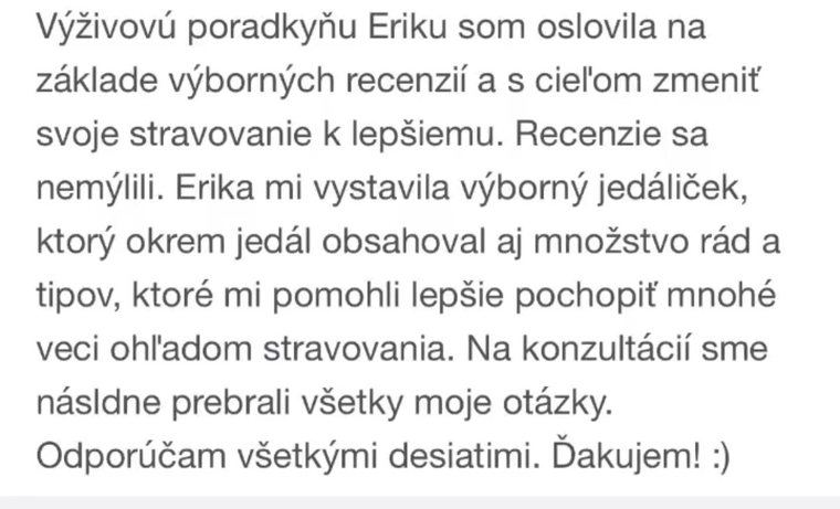 Recenzia klienta