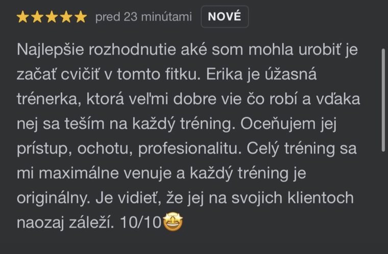 Recenzia klienta