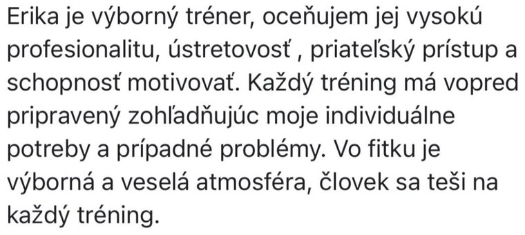 Recenzia klienta