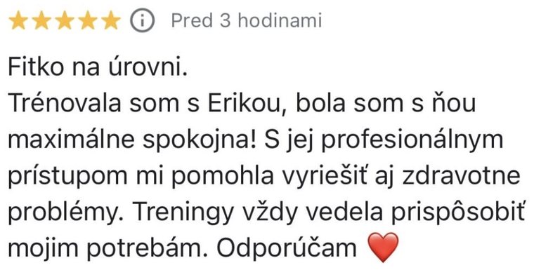 Recenzia klienta